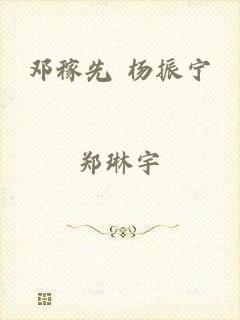 邓稼先 杨振宁